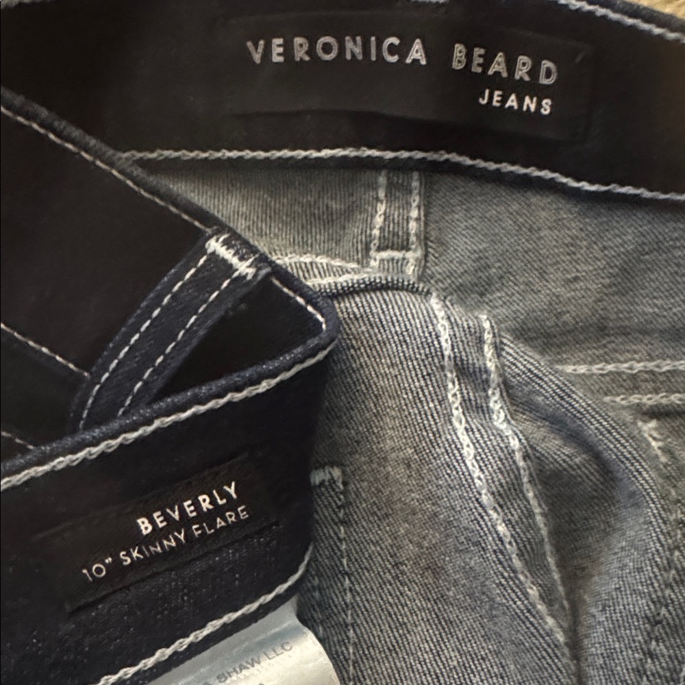 Veronica Beard Beverly Flare Jeans - Picture 3 of 9